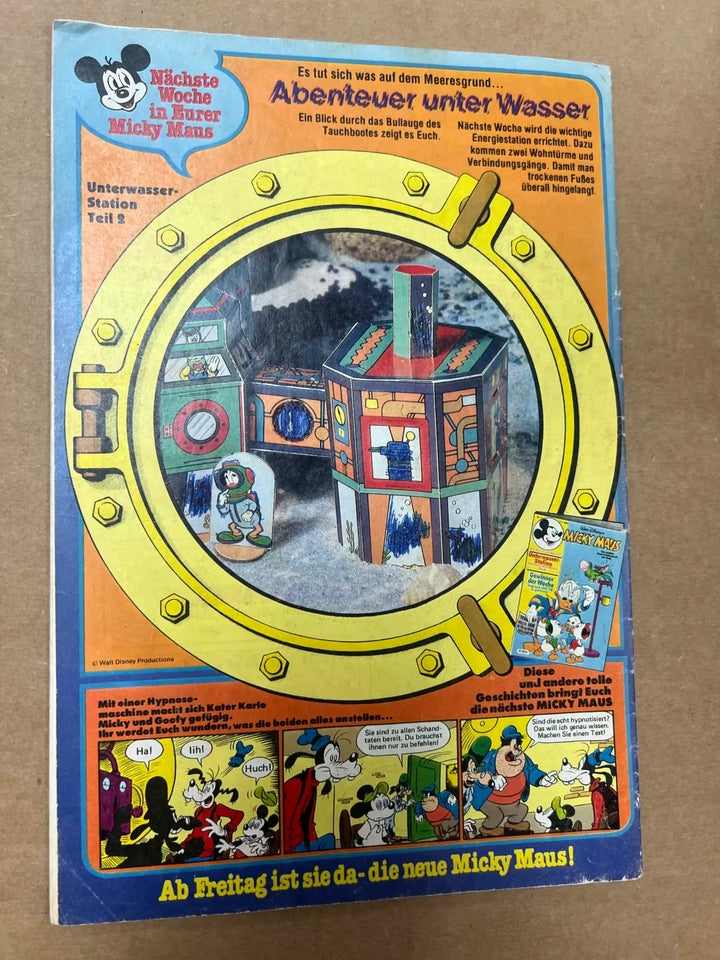 Mickey Maus #2 German Comic Walt Disney