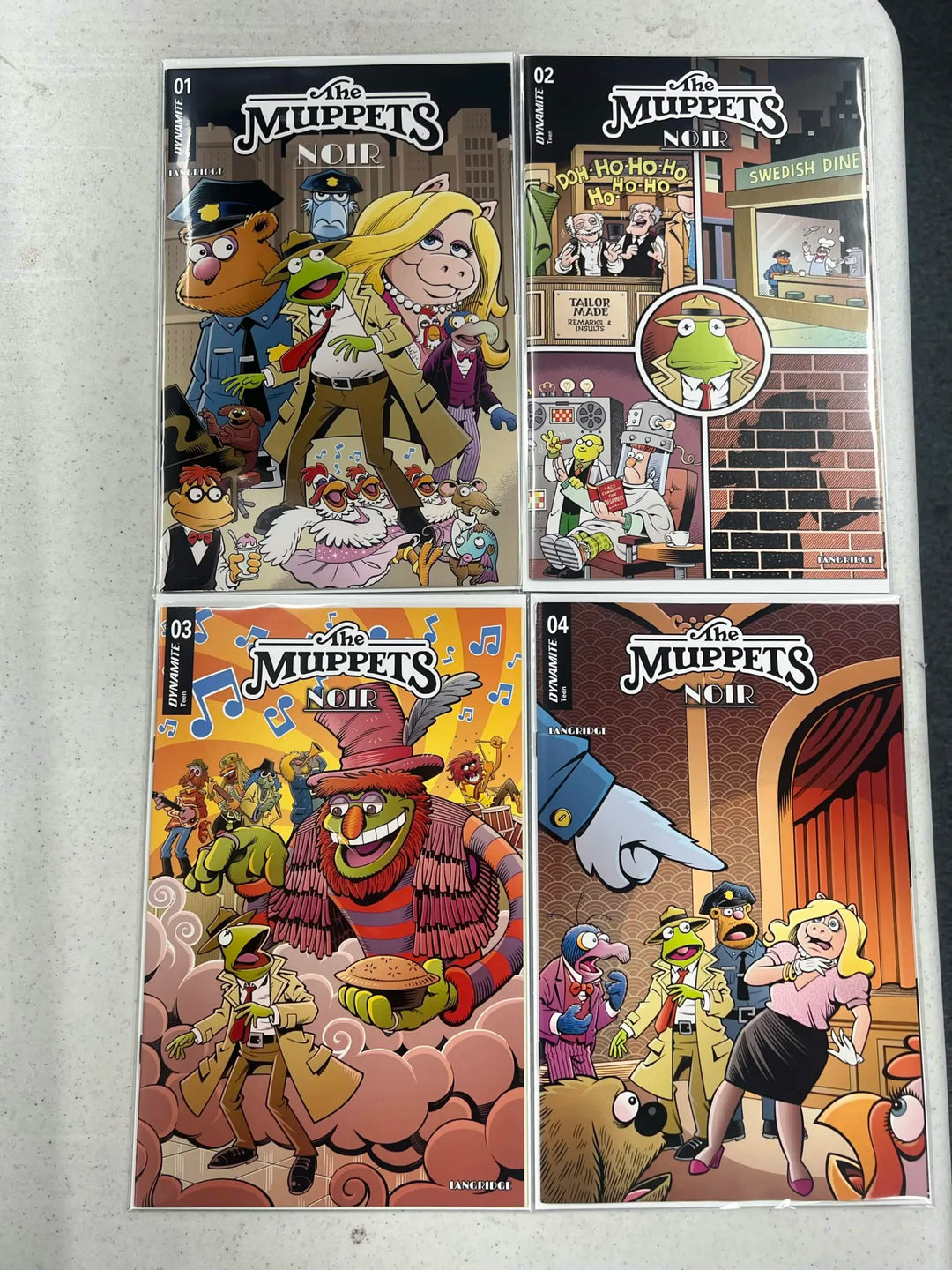 Muppets Noir 1-4 Cover A Lot/Set Complete Series NM First Print