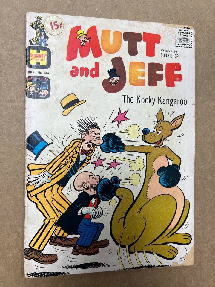 Mutt and Jeff #146 Harvey Publications 1965