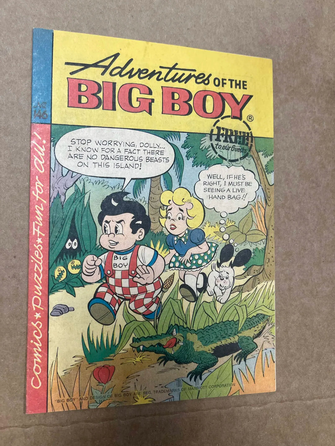 Adventures of the Big Boy #146 Promotional Comic
