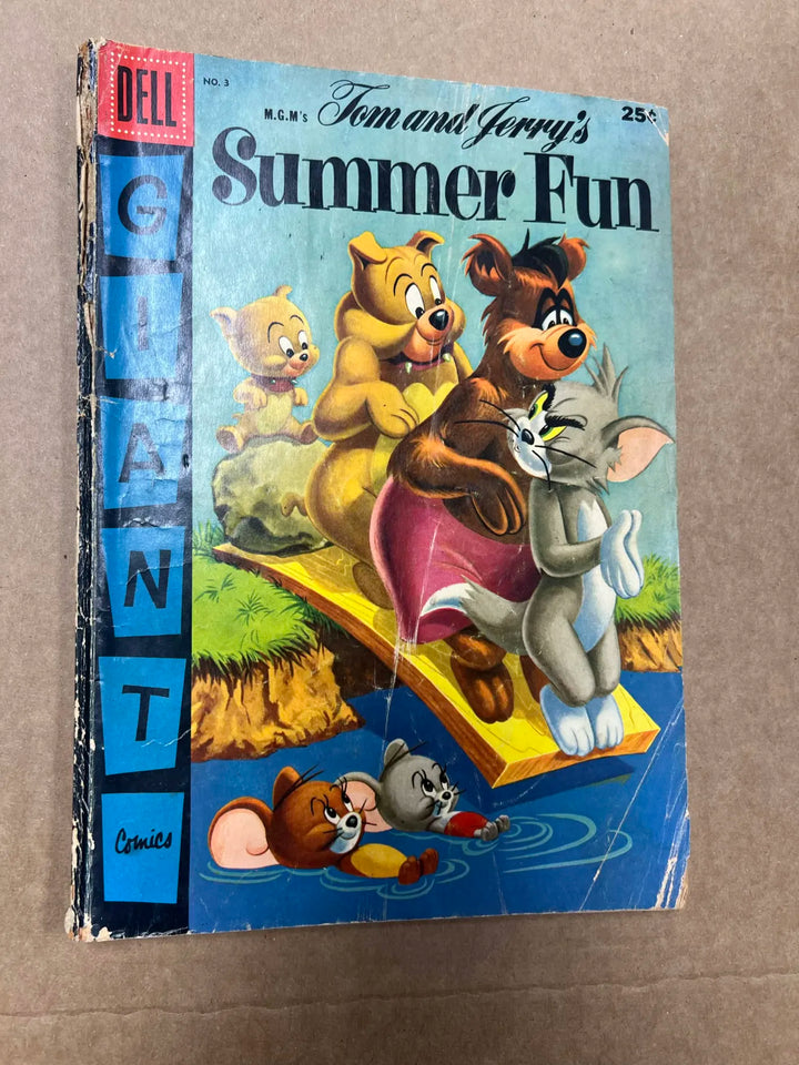 Tom and Jerry's Summer Fun #3 Dell Comics 1956