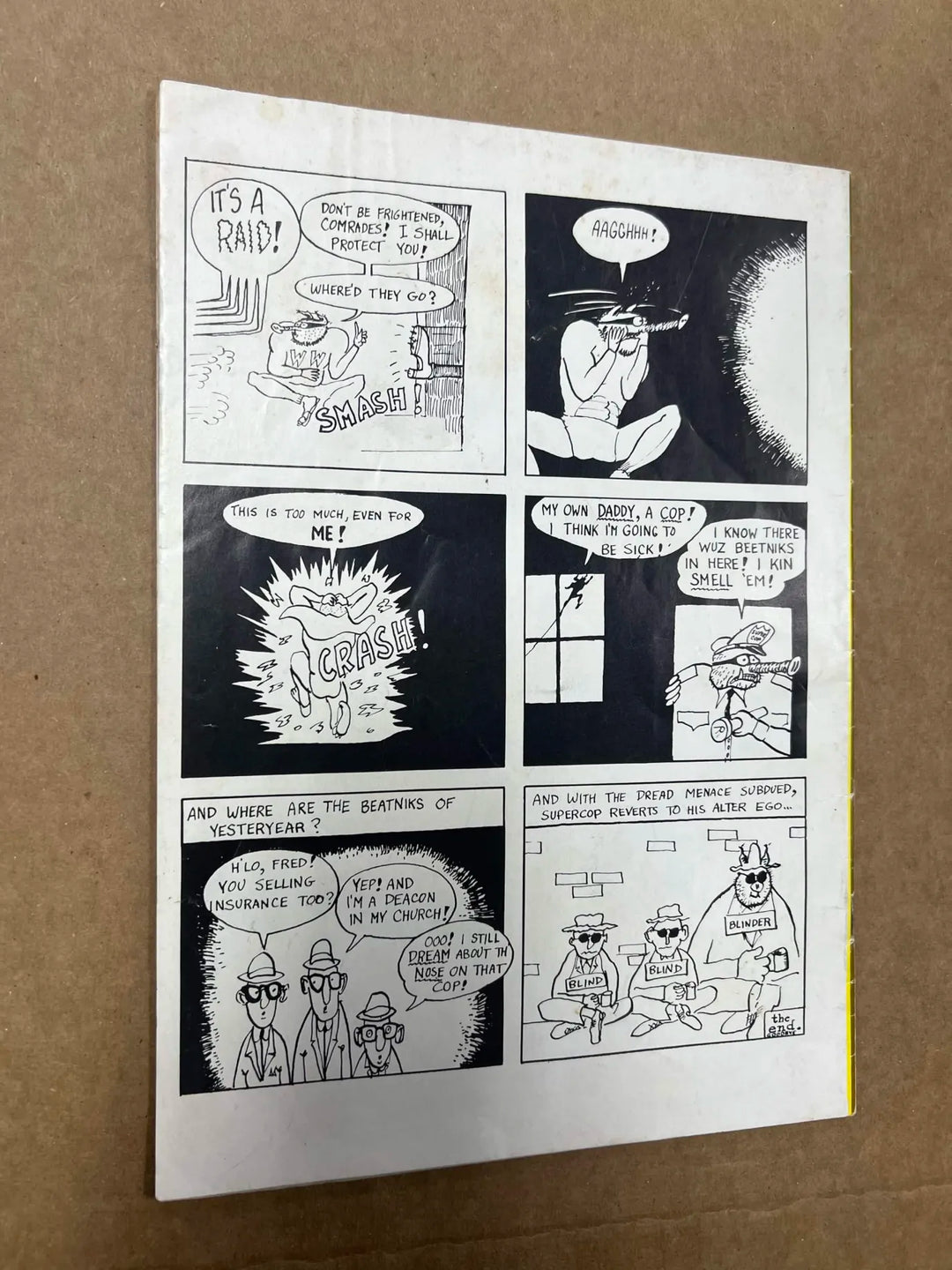 Wonder Wart-Hog Underground Comic
