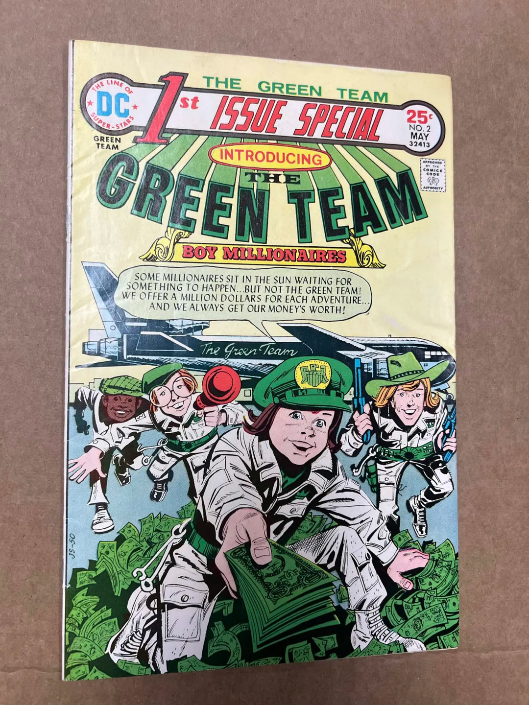 1st Issue Special #2 Green Team DC Comics 1975