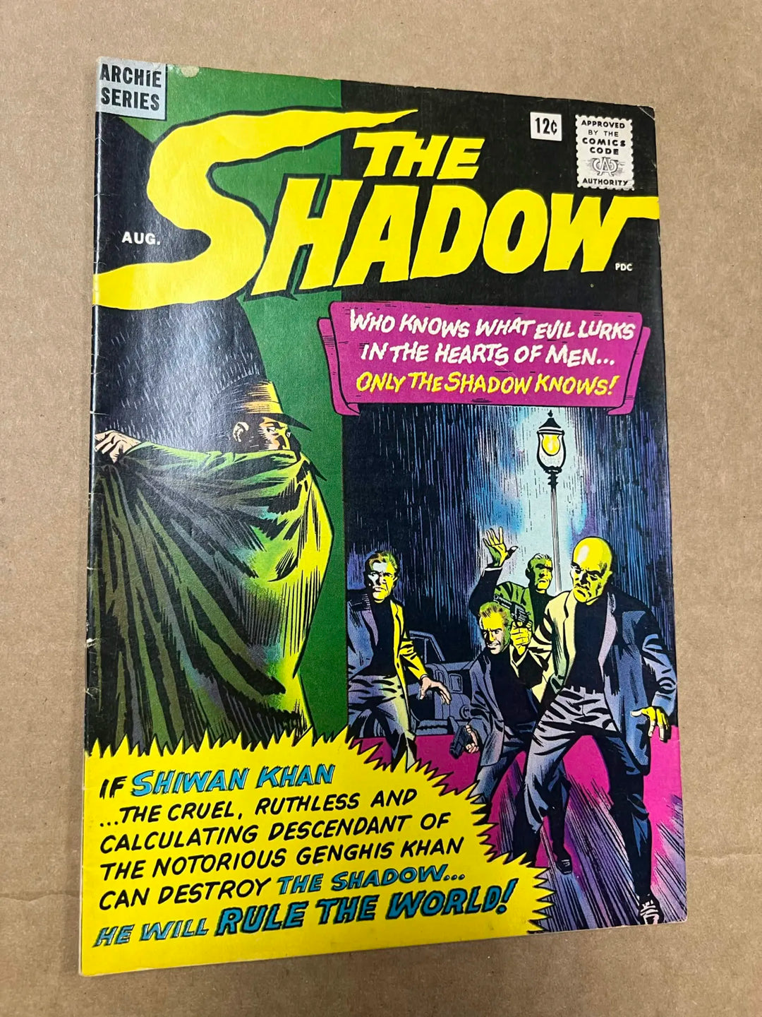 The Shadow #1 Archie Series 1964