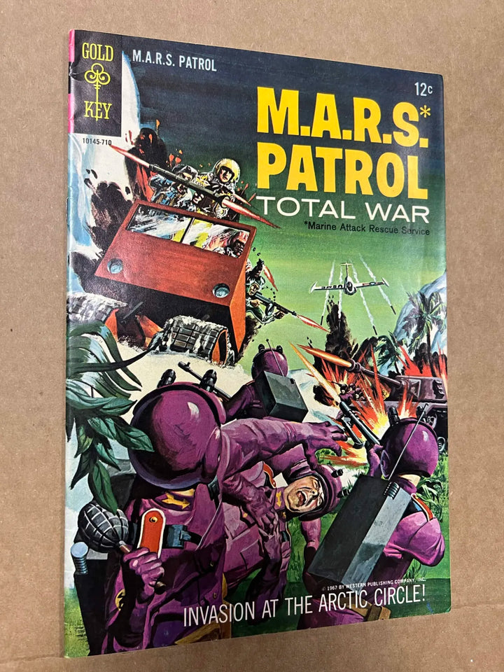 M.A.R.S. Patrol: Total War #4 Gold Key Comics 1967