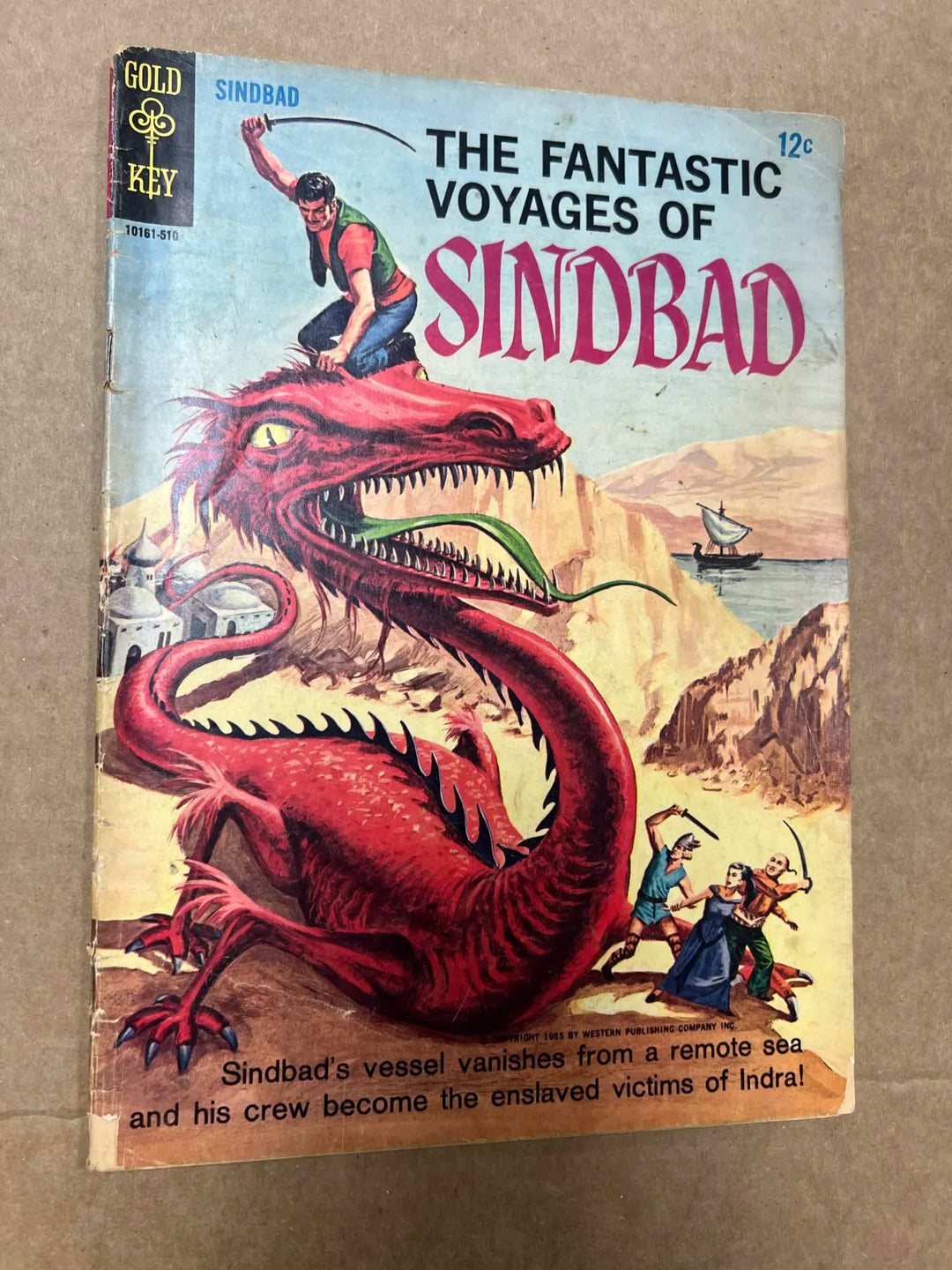 The Fantastic Voyages of Sinbad #1 Gold Key Comics 1965