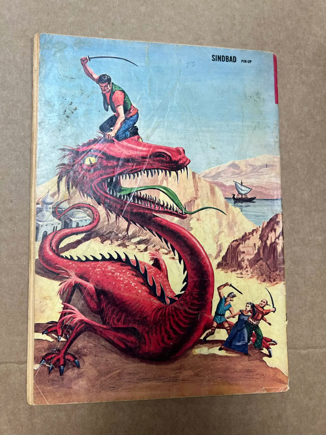 The Fantastic Voyages of Sinbad #1 Gold Key Comics 1965