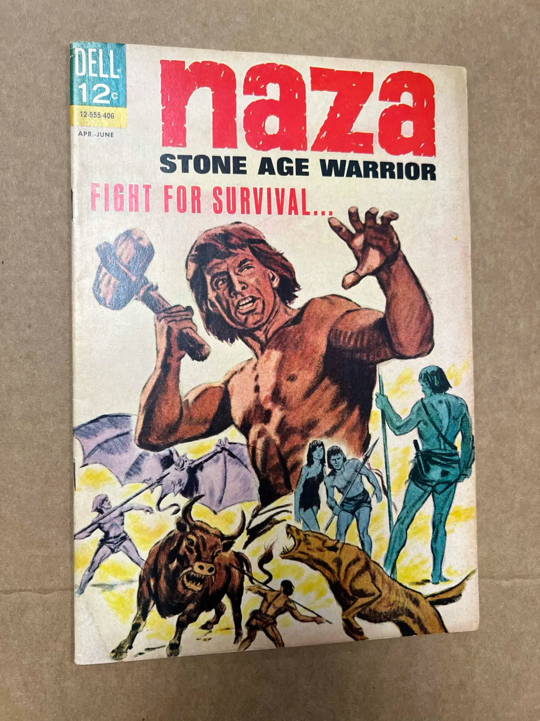 Naza Stone Age Warrior # 2 Dell 1964