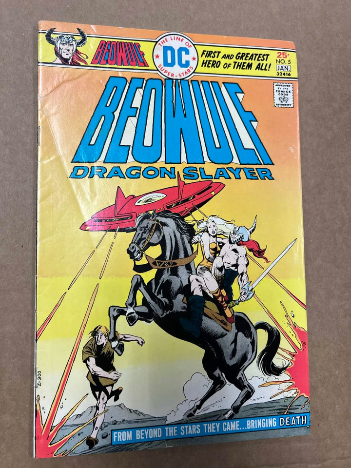 Beowulf Dragon Slayer #5 1976 DC Comics