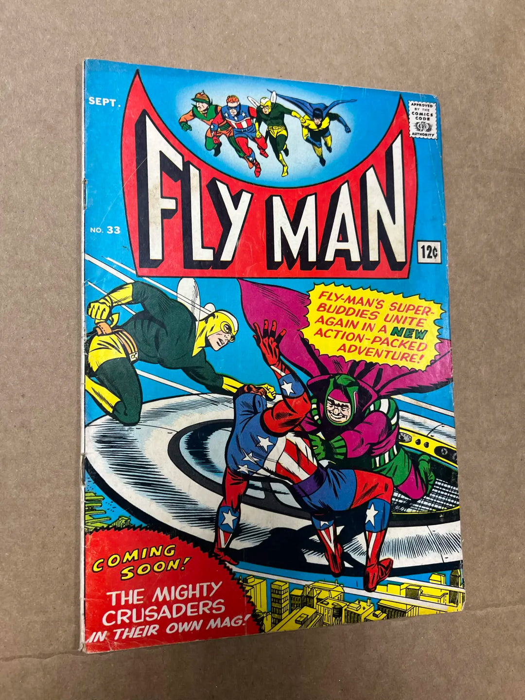 Fly Man #33 1965 Archie Comics