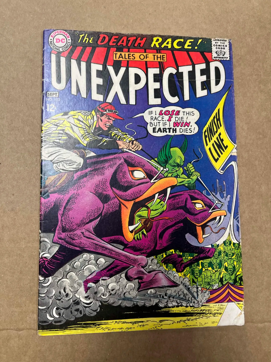 Tales of the Unexpected  #102 1967 DC Comics