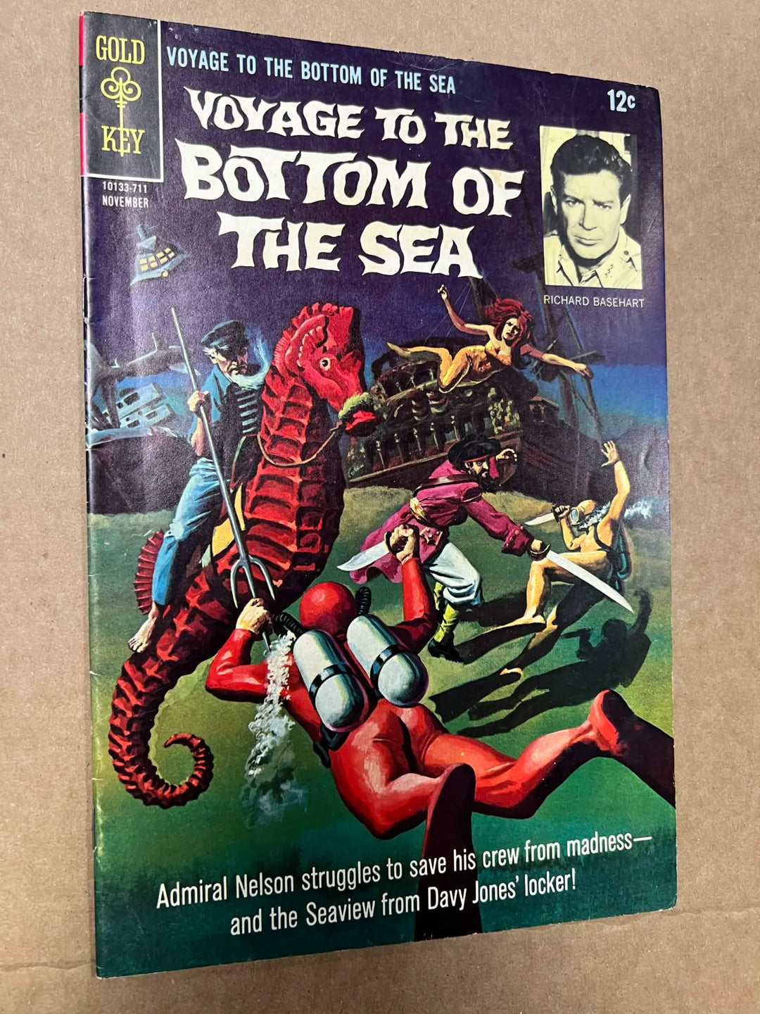 Voyage To The Bottom Of The Sea #10 Gold Key Comics 1967
