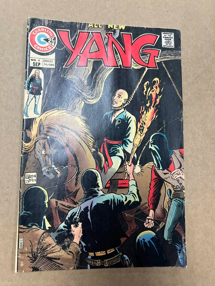 Yang #4 Charlton Comics 19674