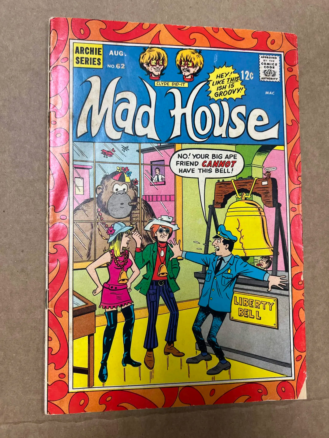 Archie's Mad House #62 Archie Comics 1968