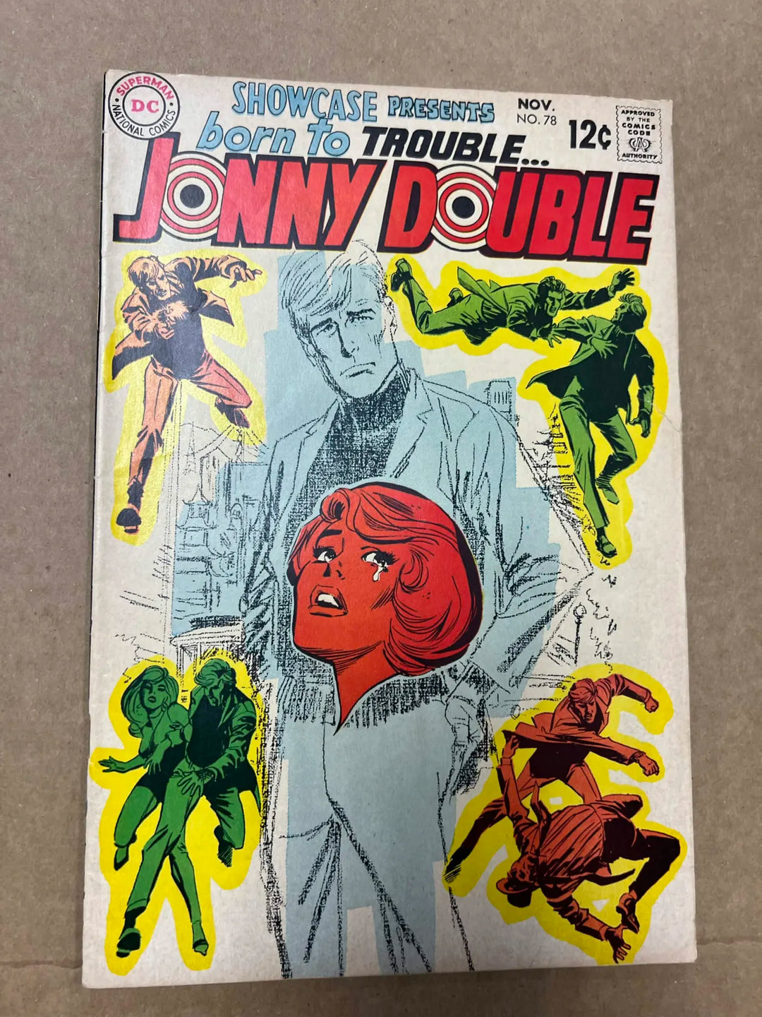 Showcase Presents # 78 1968 DC Comics 1st Appearance Of Jonny Double