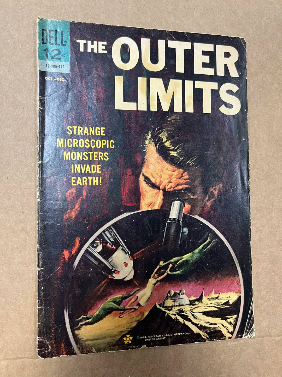 The Outer Limits #4 Dell Comics 1964