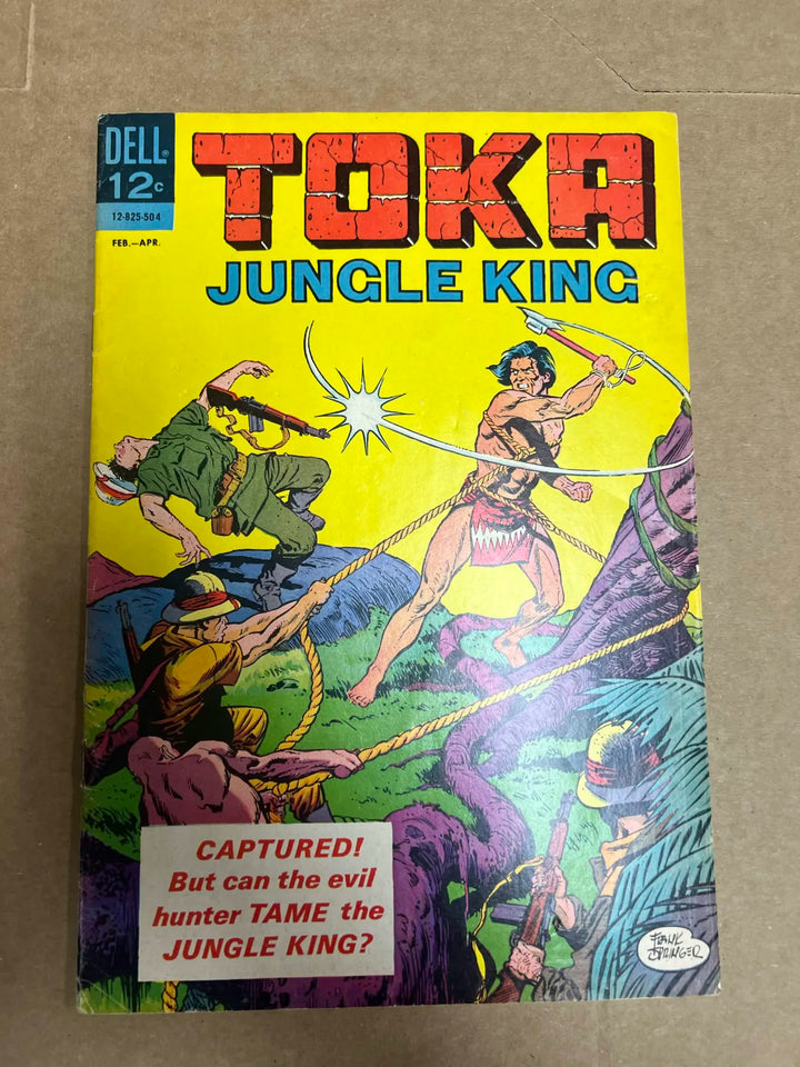 Dell Comics Toka, Jungle King #3 1965