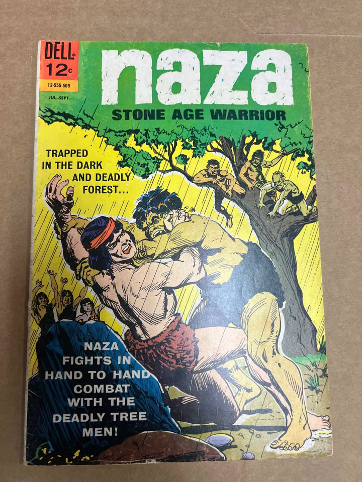 Naza Stone Age Warrior #7 Dell 1965