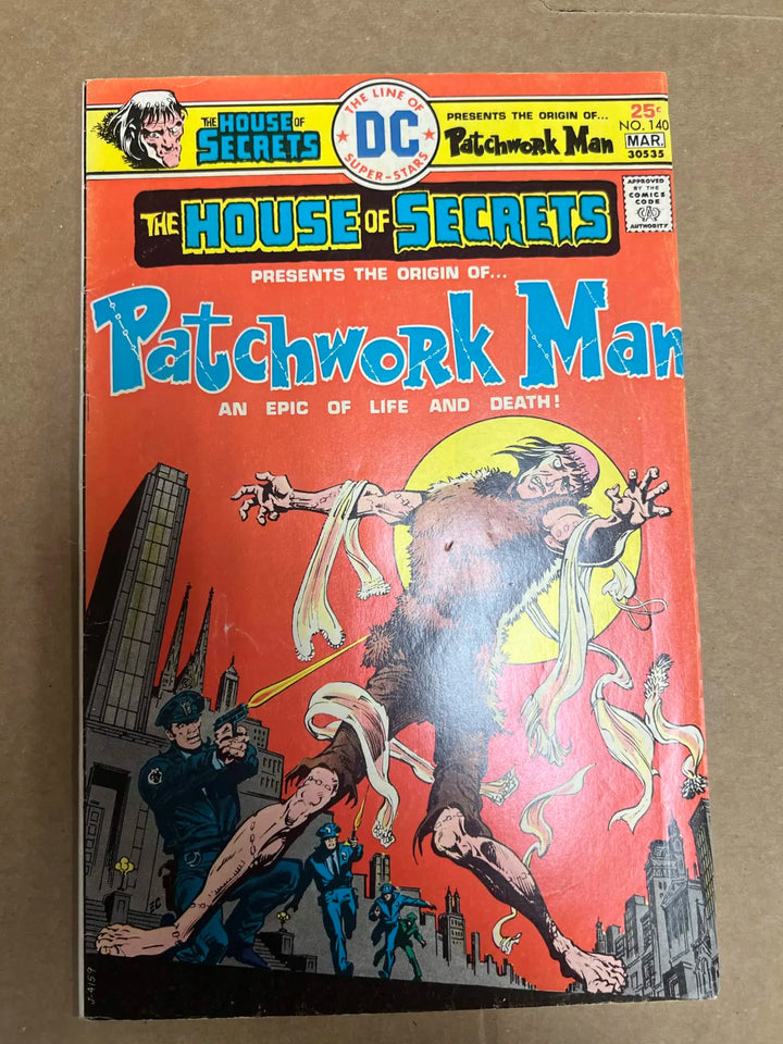 House of Secrets #140 1976 DC Comics Patchwork Man