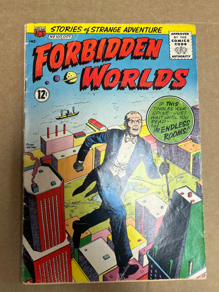 Forbidden Worlds #107 1962 ACG Comics The Endless Rooms
