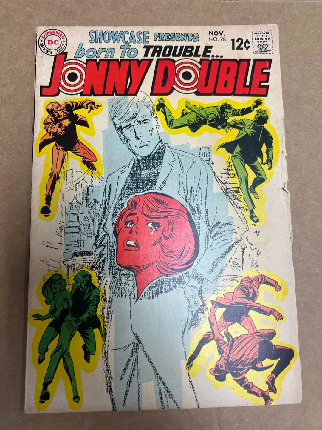 Showcase Presents # 78 1968 DC Comics 1st Appearance Of Jonny Double Low Grade