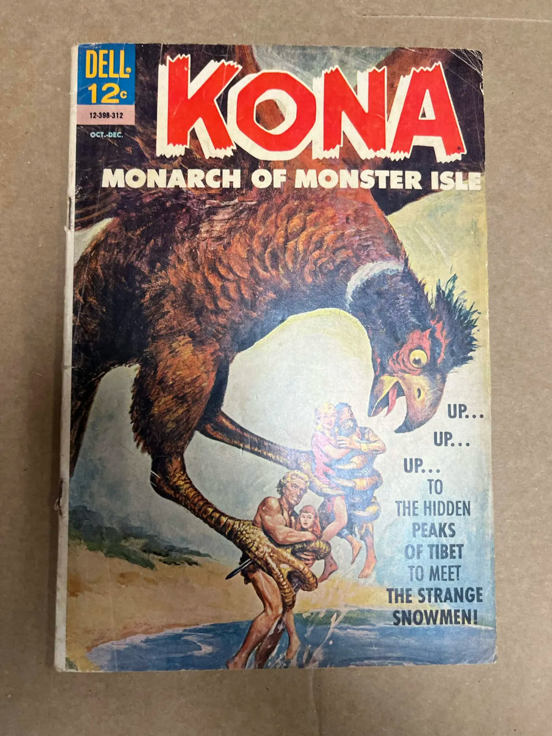 Kona Monarch of Monster Isle #8 Dell Comics 1963
