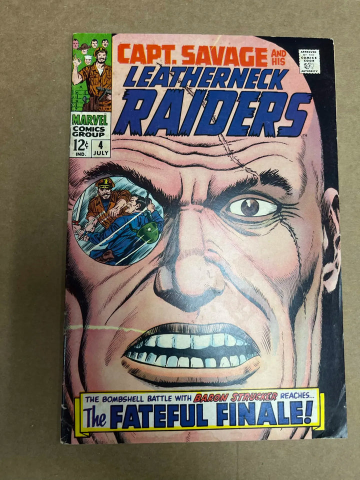 Captain Savage and His Leatherneck Raiders #4, Marvel Comics, 1968