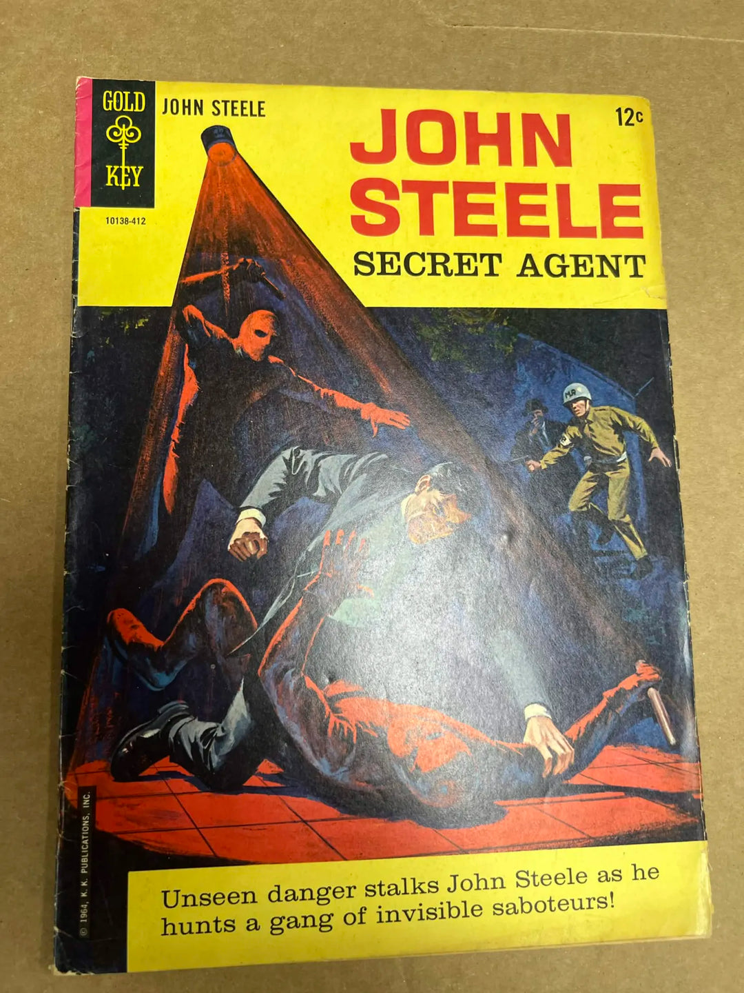 John Steele: Secret Agent #1 Gold Key 1964