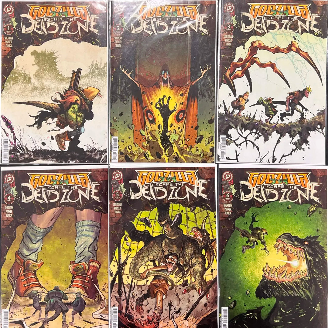 Godzilla Escape the Deadzone 1-6 Lot Complete Series
