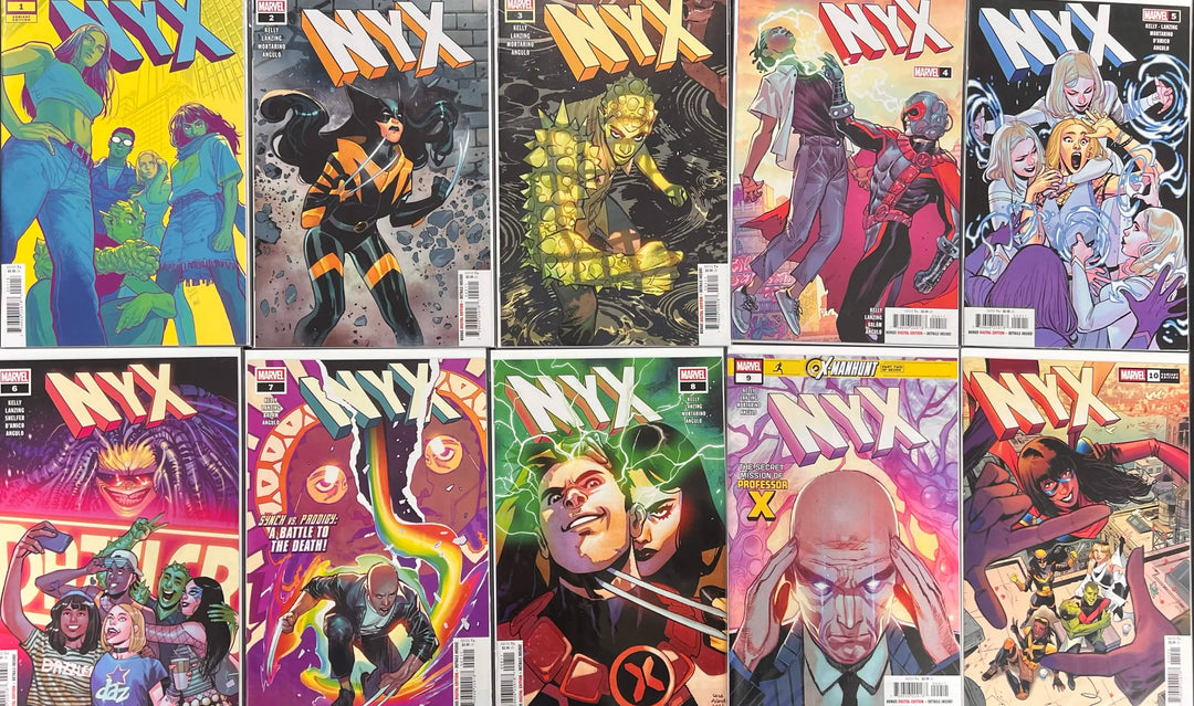 NYX 1-10 2024-2025 Lot Complete Series