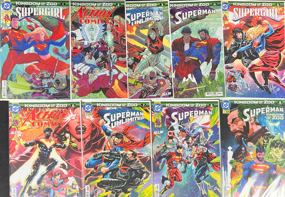 Superman: Kingdom of Zod FULL SERIES Superman, Action Comics, Superman Unlimited, Supergirl 2026