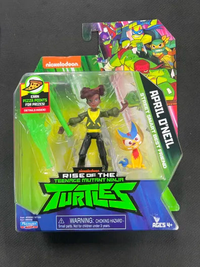 TEENAGE MUTANT NINJA TURTLES ~ 5" APRIL O'NEIL ACTION FIGURE ~ Playmates Toys