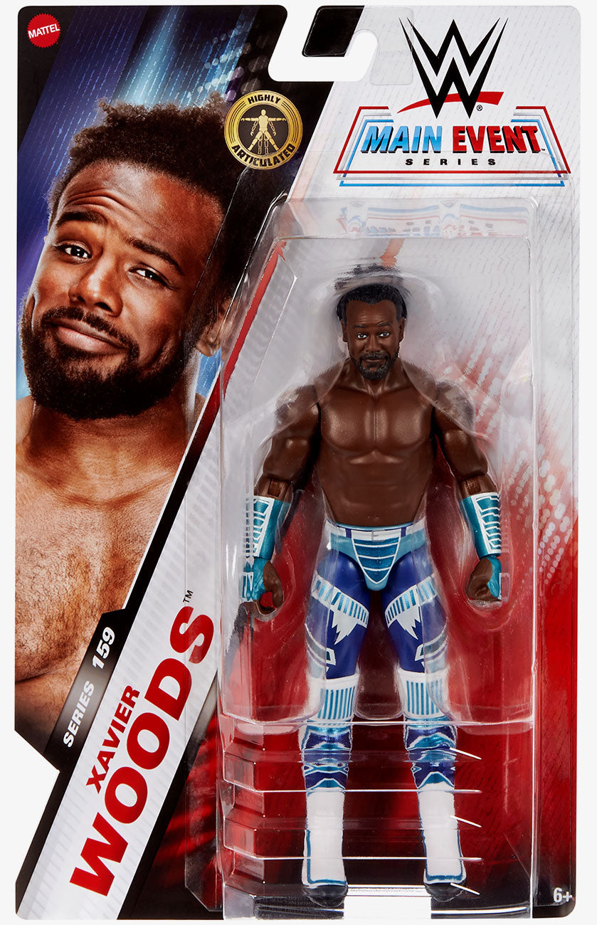 WWE Main Event Series 159 Xavier Woods Action Figure