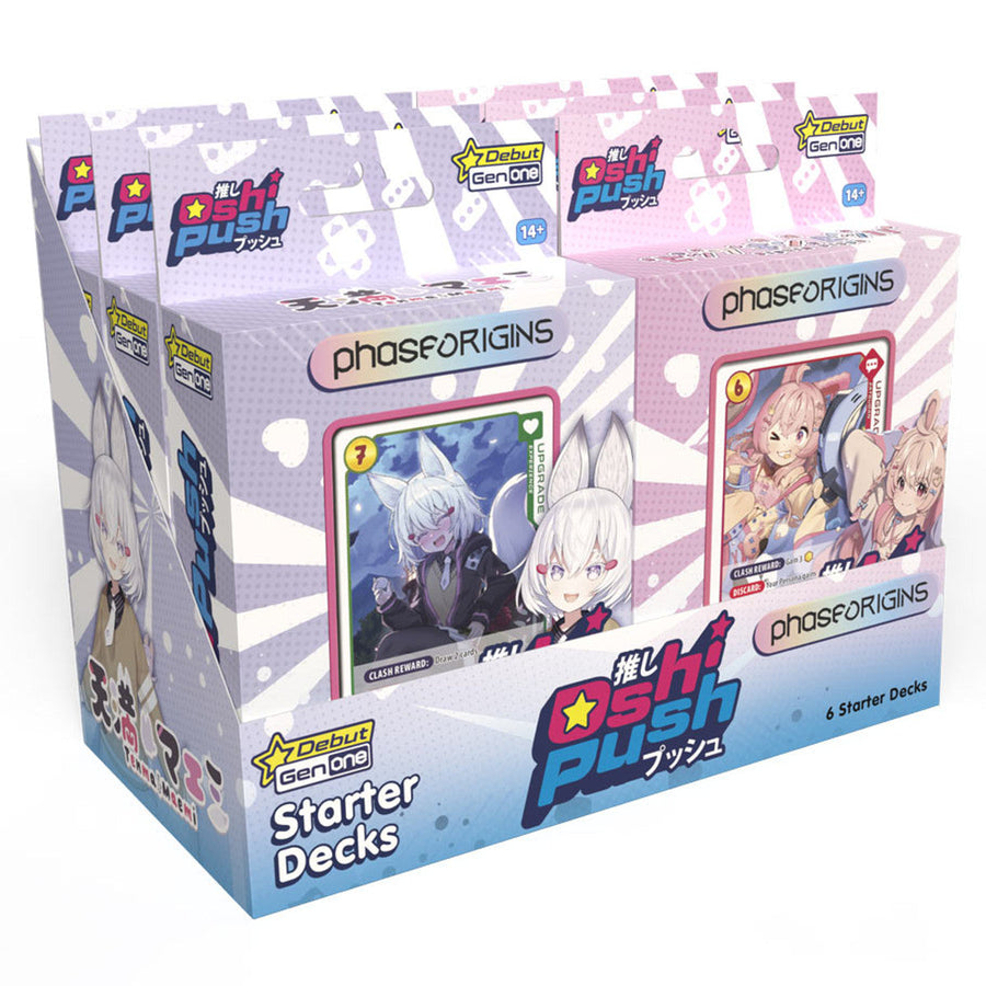 Oshi Push TCG: Starter Deck Display