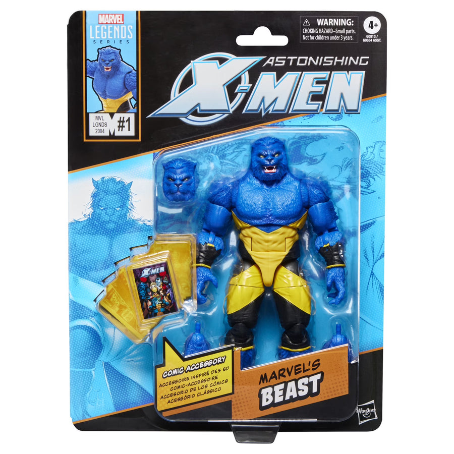 Astonishing X-Men Marvel Legends Series Beast 6-Inch Action Figure