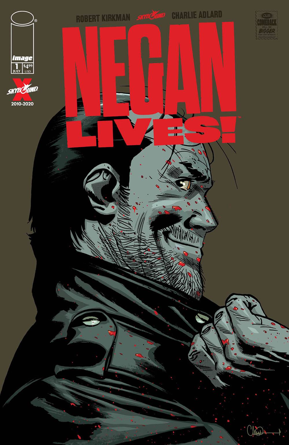 Walking Dead Negan Lives #1