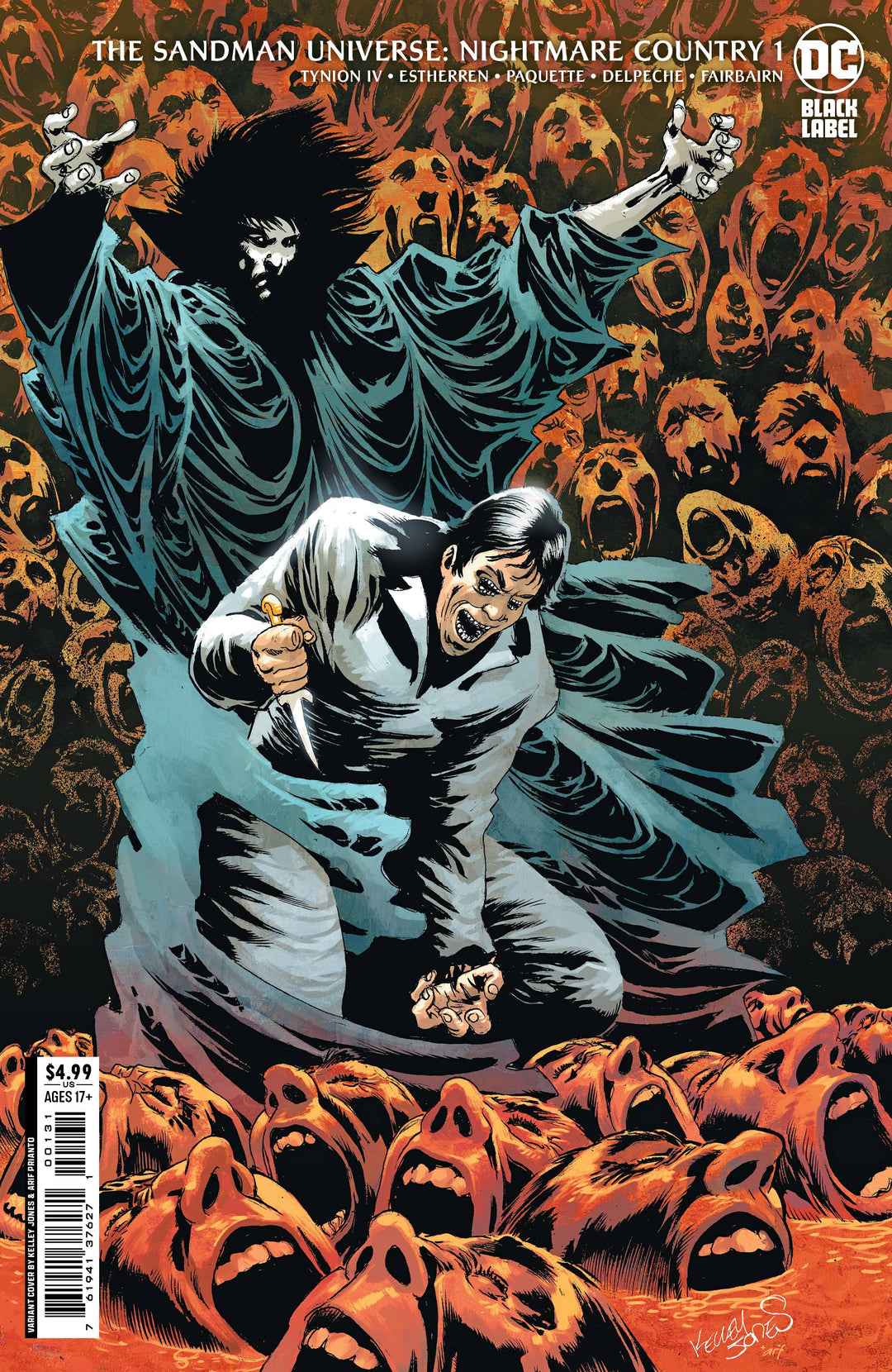 Sandman Universe Nightmare Country #1 1:25 Kelley Jones & Arif Prianto Variant