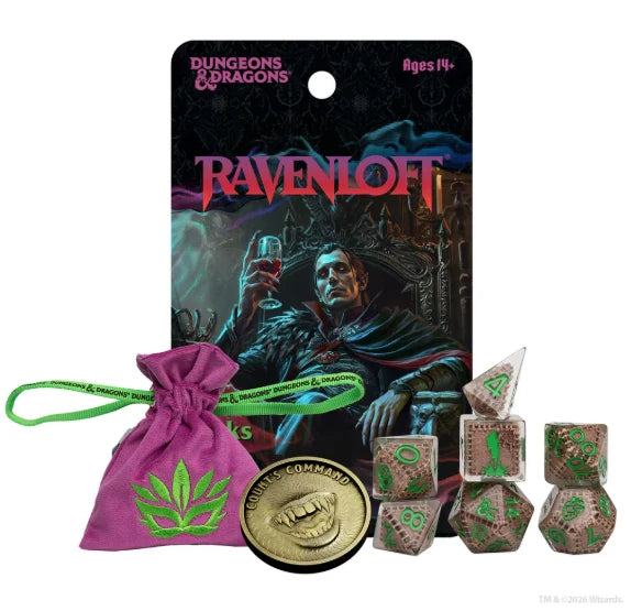 Sirius Dice: Dungeons & Dragons Mists of Ravenloft: Treasure Packs