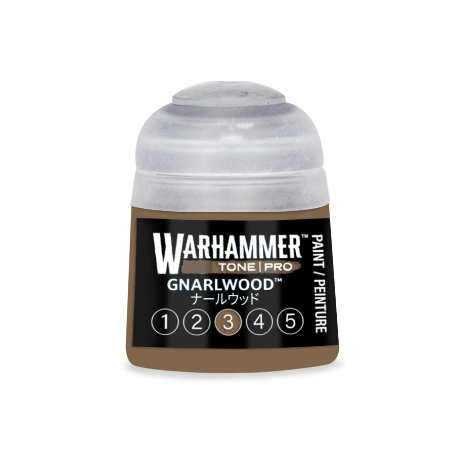 Warhammer Tone Pro: Gnarlwood 3 (12 ml) paint pot