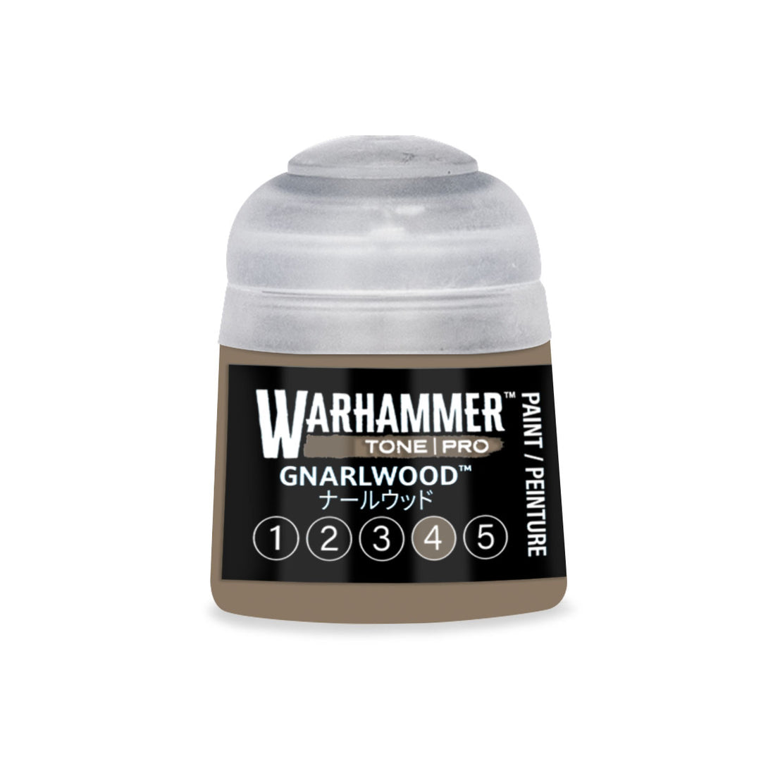 Warhammer Tone Pro: Gnarlwood 4 (12 ml) paint pot