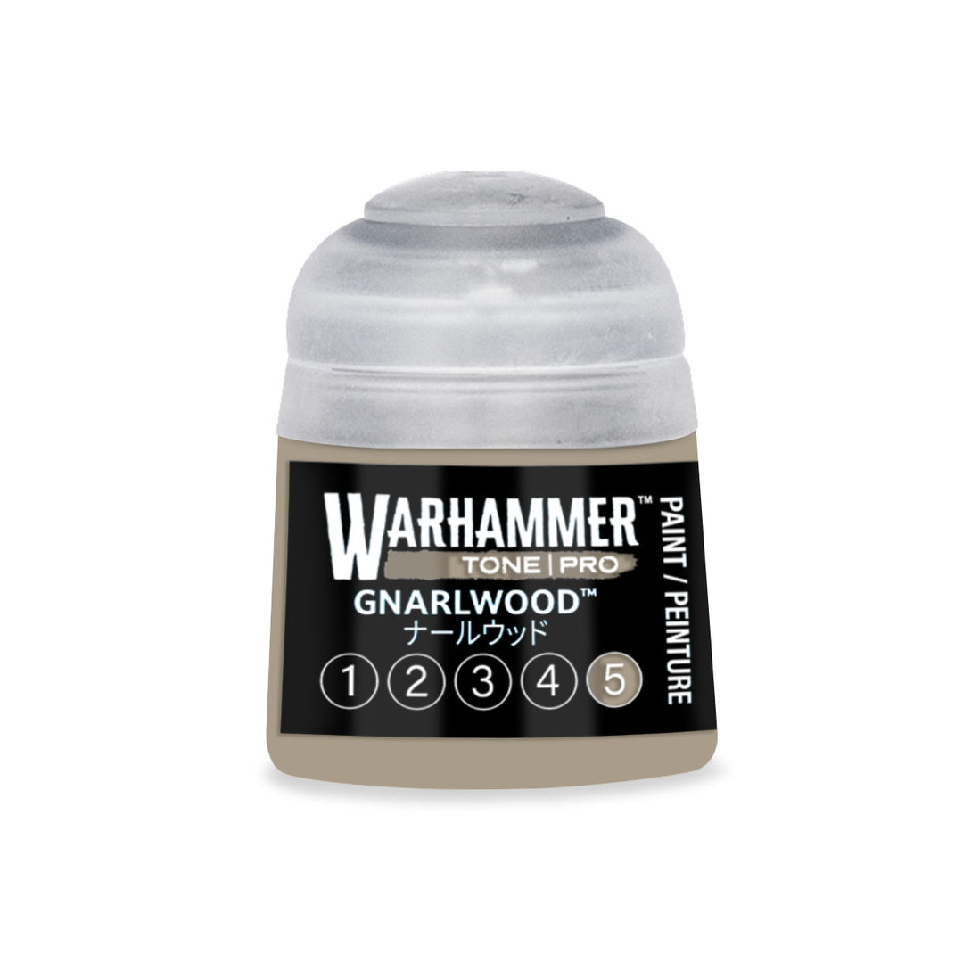 Warhammer Tone Pro: Gnarlwood 5 (12 ml) paint pot