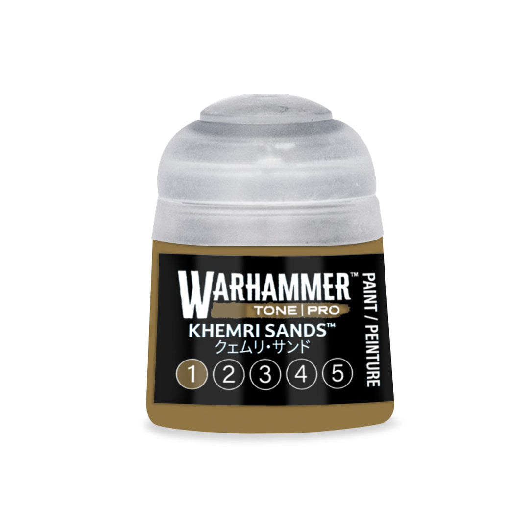 Warhammer Tone Pro: Khemri Sands 1 (12 ml) paint pot