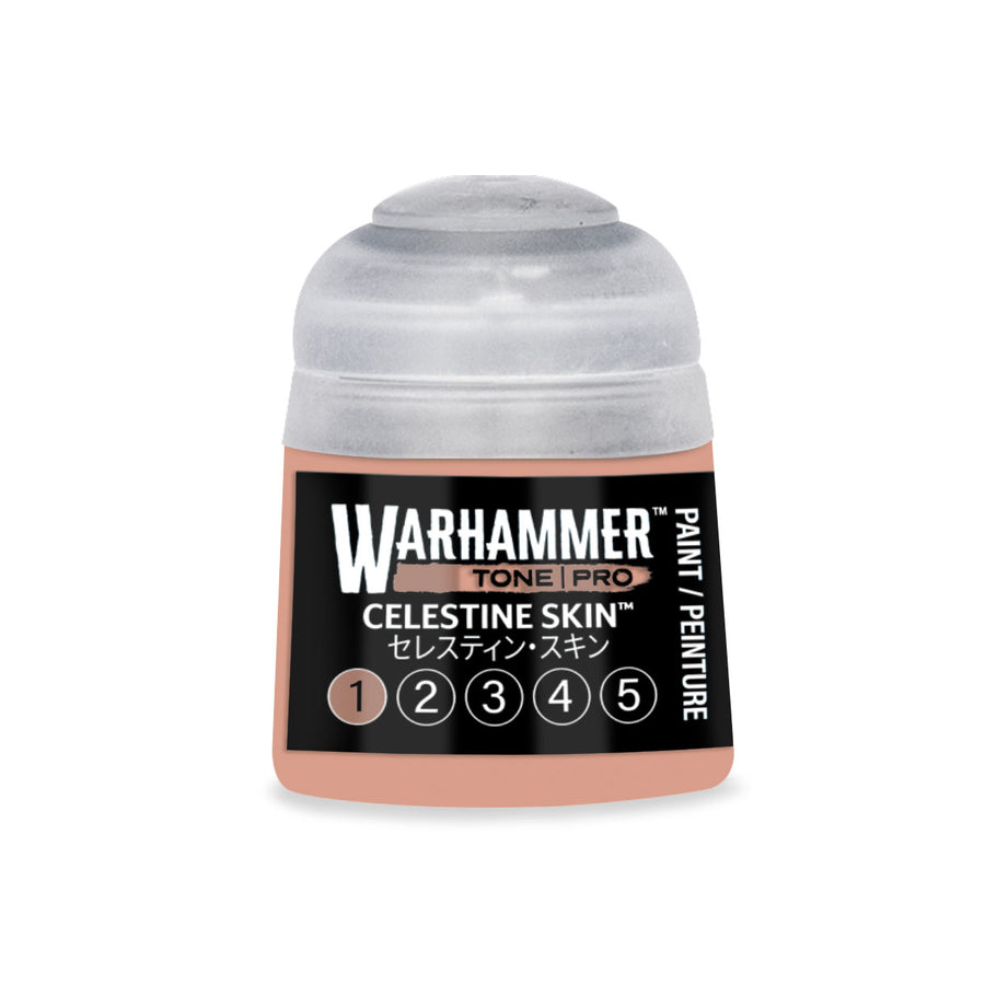 Warhammer Tone Pro: Celestine Skin 1 (12 ml) paint pot