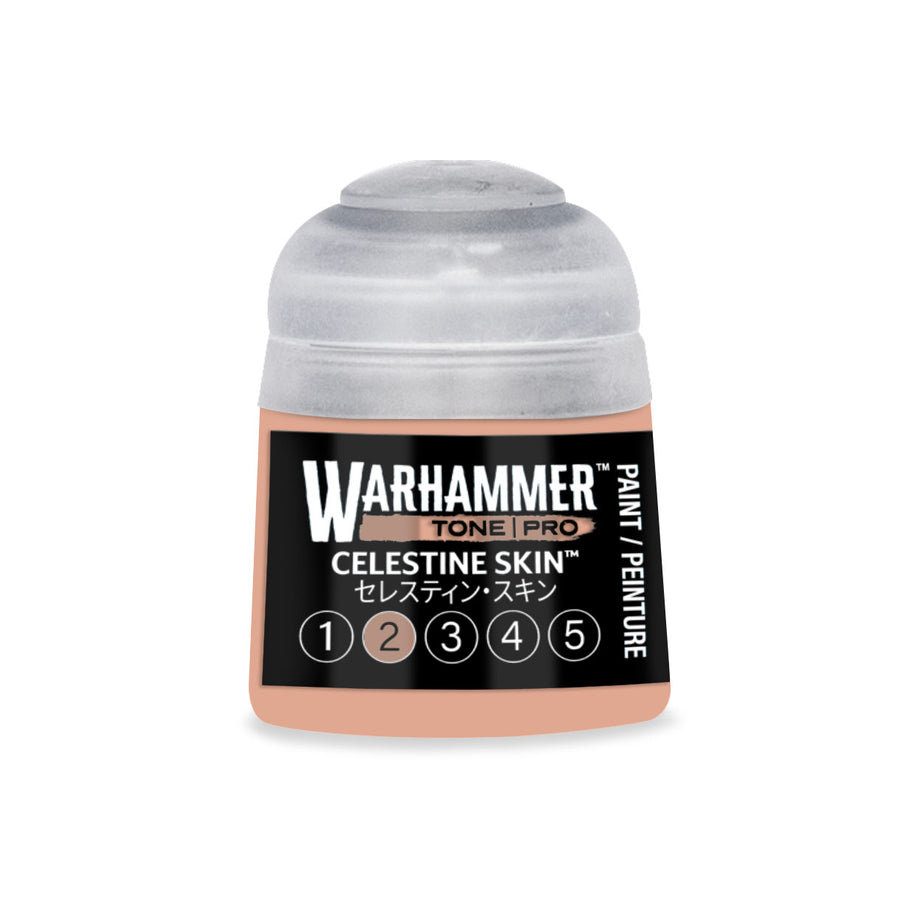 Warhammer Tone Pro: Celestine Skin 2 (12 ml) paint pot