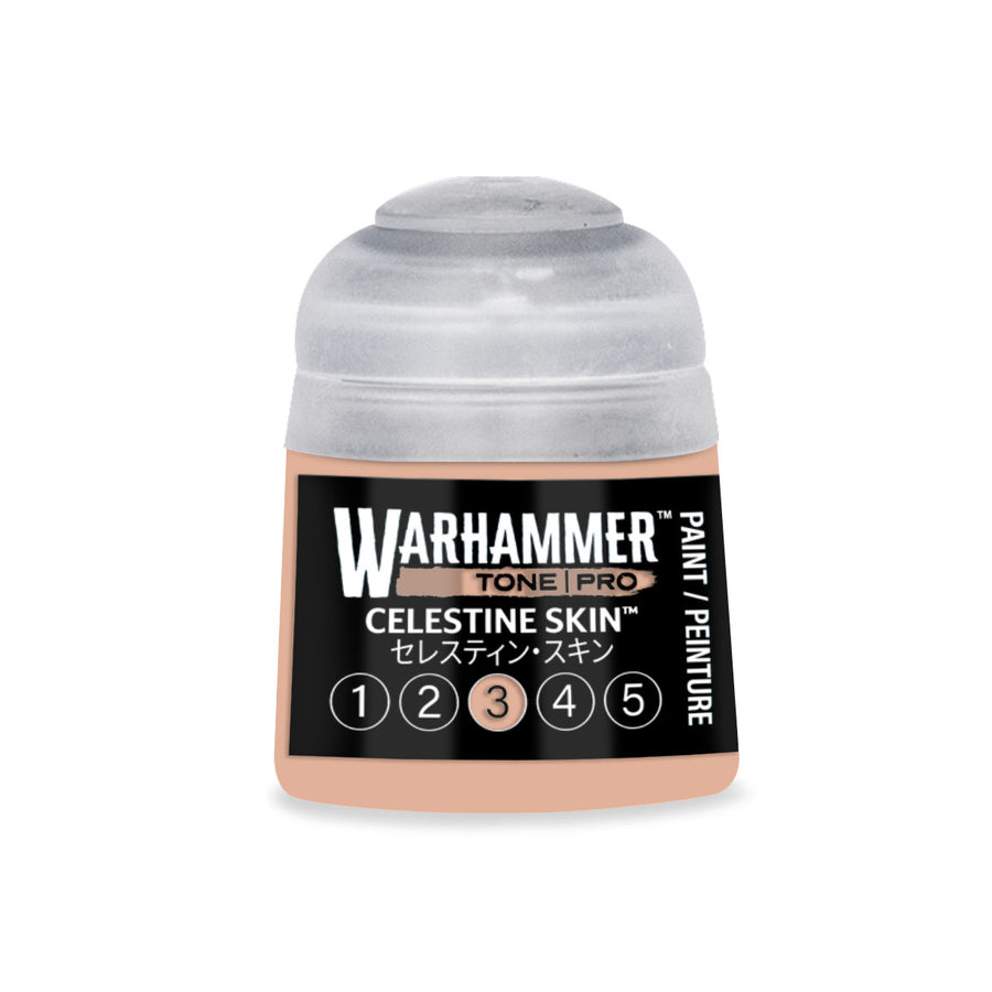 Warhammer Tone Pro: Celestine Skin 3 (12 ml) paint pot