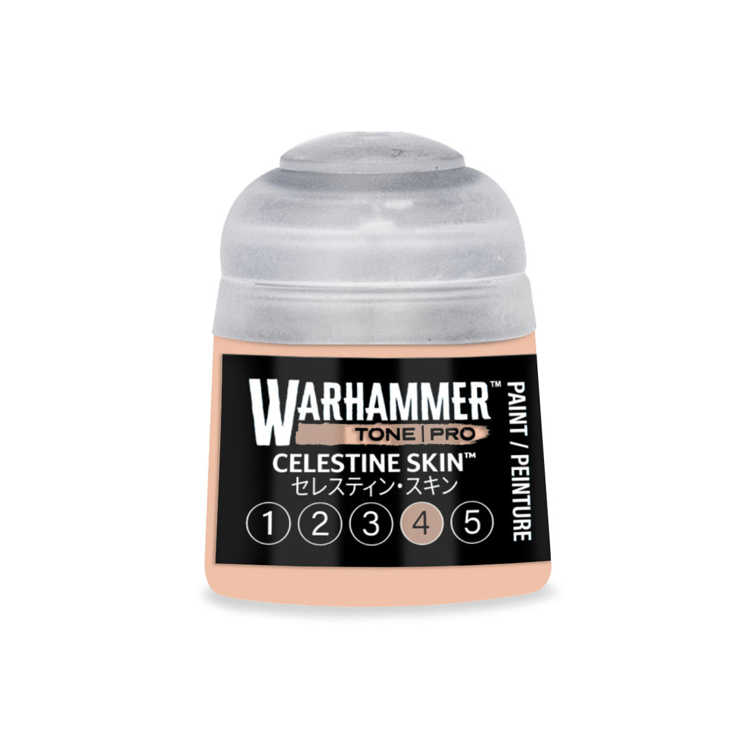 Warhammer Tone Pro: Celestine Skin 4 (12 ml) paint pot