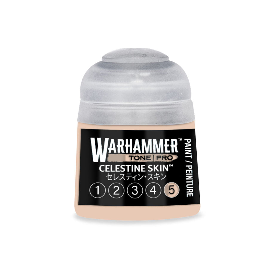 Warhammer Tone Pro: Celestine Skin 5 (12 ml) paint pot