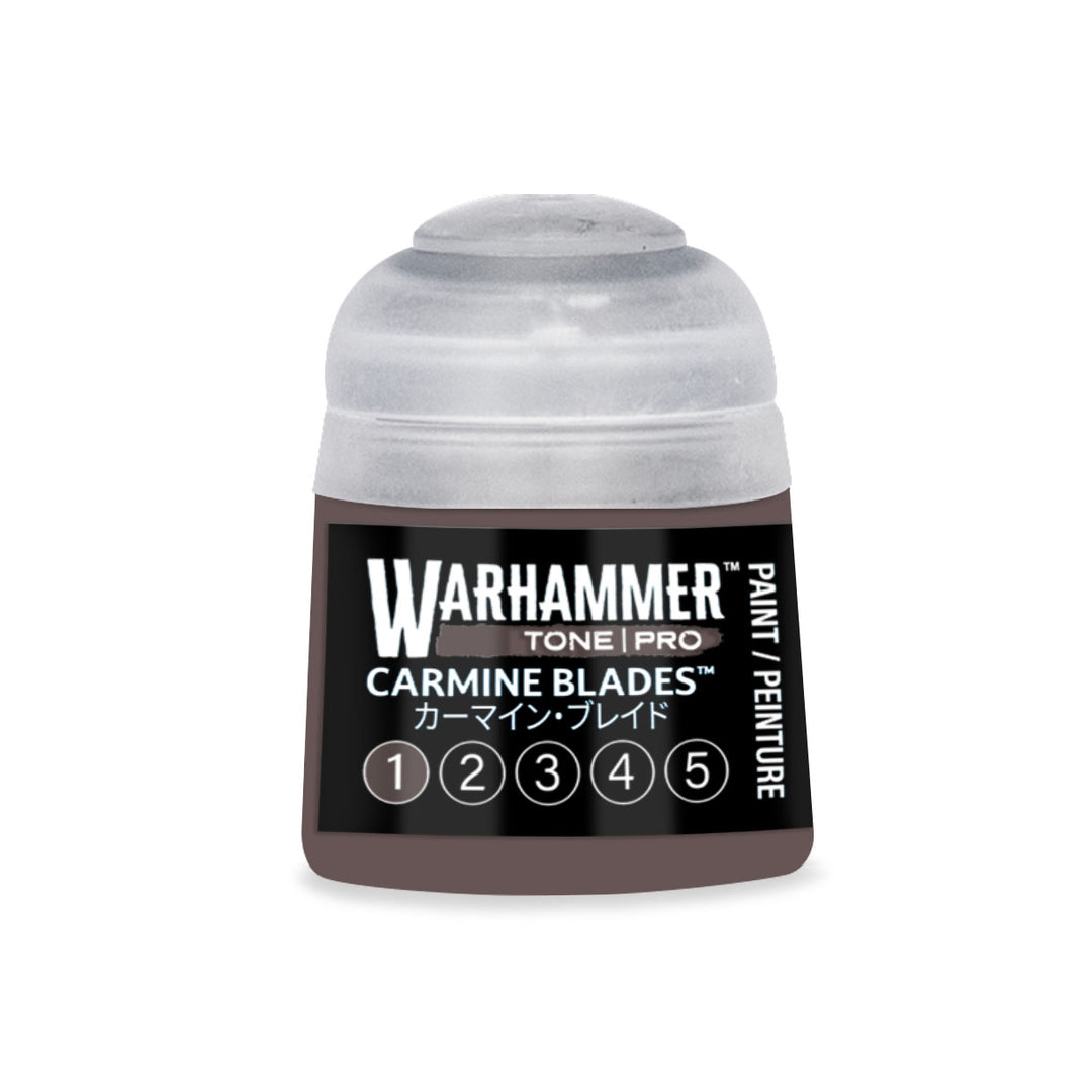Warhammer Tone Pro: Carmine Blades 1 (12 ml) paint pot