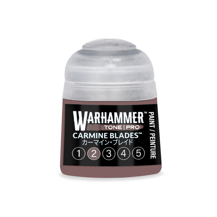 Warhammer Tone Pro: Carmine Blades 2 (12 ml) paint pot