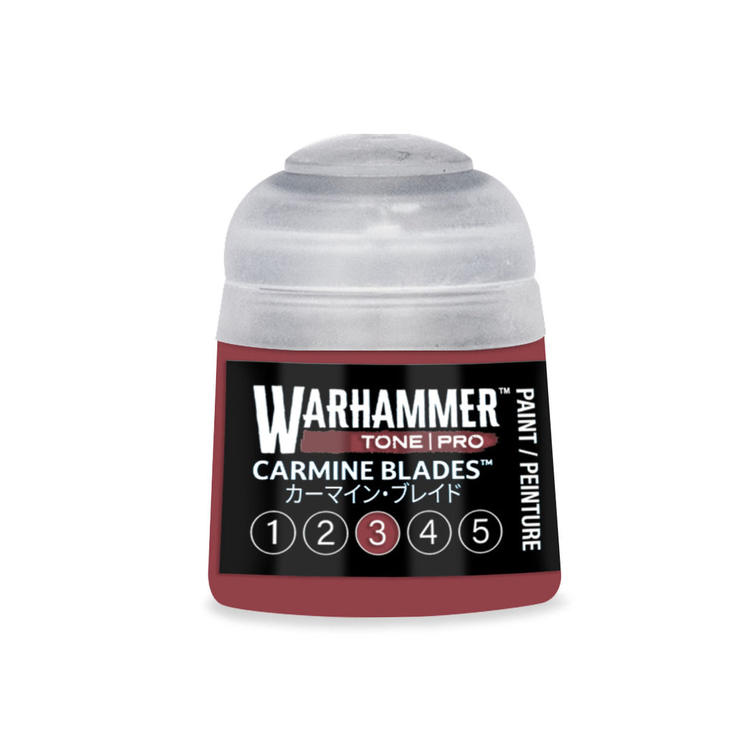 Warhammer Tone Pro: Carmine Blades 3 (12 ml) paint pot